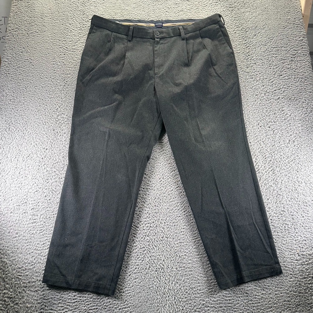 Dockers‎ Flex Pant Mens 42x30 Black Khakis Straight Leg Utility Workwear Stretch